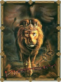 jesus lion victory judah warrior christ mighty lord king lamb prophetic painting prayer he crown lions keys christian came illuminati