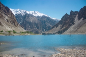 water-sky-mountains