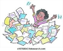 free-woman-paper-overwhelmed